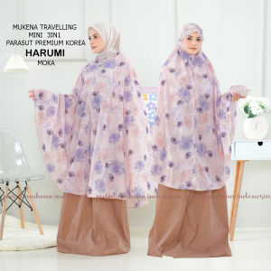 Pusat Mukena Indonesia-MUKENA TRAVELLING MINI 3IN1 PARASUT PREMIUM KOREA HARUMI