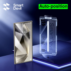 SmartDevil Screen Protector for Samsung Galaxy S24 Ultra Samsung S24 Ultra Samsung S25 Ultra S25+ S25 Anti-Reflection Full Coverage Tempered Glass Dust-proof with Easy Installation Tool