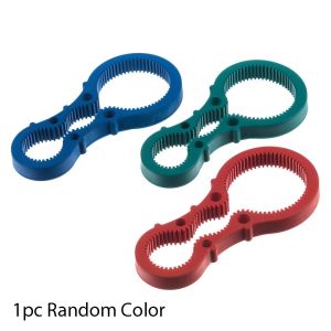 BAGUO(霸果) Ergonomic Silicon Jar Bottle Wrench Anti-rust Manual Adjustable Jar Lid Gripper Can Opener Bottle Opener Kitchen Tool