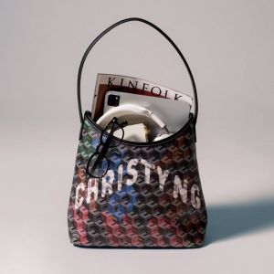 christyng New hobo Bag Large Capacity Mommy Bag High-Quality Trendy Versatile Single Shoulder Mother-Daughter Bag