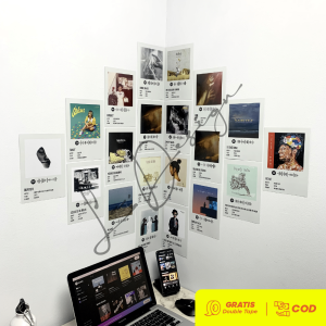 Poster Album Musik Band Indie Spotify - Album Lagu Indie A5 [ISI 20 LEMBAR]