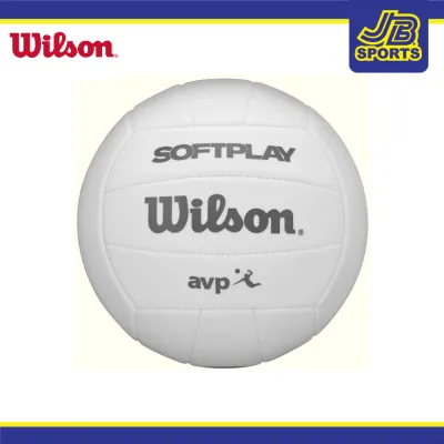 Wilson AVP Soft Play Volleyball White WV4007201XB (Volley Ball) (Ball) (Wilson)
