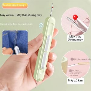 Dụng Cụ Xỏ Kim Thông Minh + Máy Tháo Chỉ Đa Năng Dễ Sử Dụng Cho May Vá
