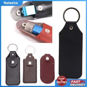 USB Case Bag Portable Pocket Leather Key Ring For USB Flash Drive Pen Drive Pendrive Cover