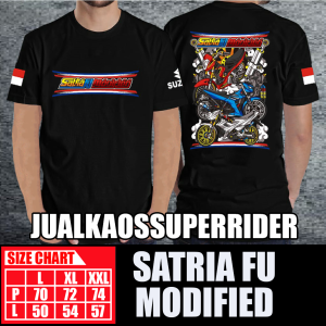 BAJU KAOS DISTRO SUZUKI SATRIA FU MODIFIED