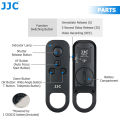 JJC BTR-C1 Bluetooth Wireless Remote Control Camera Shutter Switch BR-E1 for Canon PowerShot V10 EOS R100 R50 R8 R10 R7 R5C R3 R R5 R6 RP M50, M50 Mark II, 6D Mark II, M6 Mark II, M200, 90D 77D 200D II, 200D, Rebel T7i, T8i, 90D, EOS M6 Mark II, Camera. 