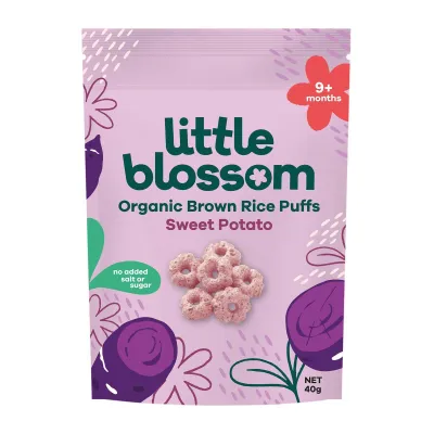 Little Blossom Organic Baby Puffs - Sweet Potato