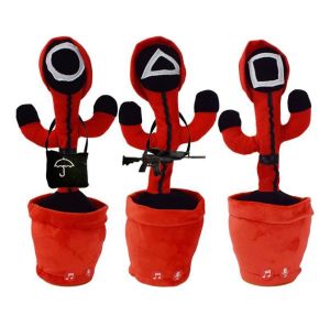 มีของพร้อมส่ง กระบองเพชรเต้นได้ พูดตามได้ เต้นกระบองเพชร กระบองเพชรเต้นได้120 เพลง ของแท้100% อัดเสียงได้ ร้องเพลงได้