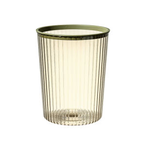 Transparent Garbage Can Garbage Bin Dustbin Trash Can Rubbish Bin Basket Without Cover Tong Sampah Bakul Sampah
