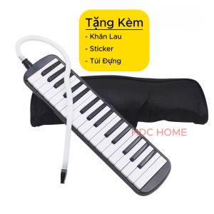 Kèn Melodica 32 Phím Dùng Cho Học Sinh Âm Thanh Chất Lượng Tốt - Tặng Kèm Đầy Đủ Phụ Kiện