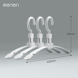 MENGNI High Quality 5 in 1 Multifunctional folding clothes hanger Home Wardrobe Storage organizer clothes hooks  Dormitory Student Folding Clothes Rack Storage Bathroom Accessories Sets