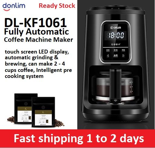 Donlim DL-KF1061 (Fast Ship 1-2 Days) Americano machine coffee maker ...