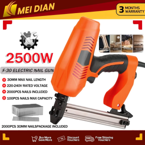 2500W 220V Heavy Duty Woodworking Tool Nail Stapler Hand Tool Durability frame nails