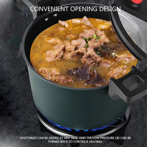 Micro Pressure Cooker 3L 4L 6L Cooking Pot Rice Cooker Household Multifunctional Non-stick Large Capacity Anti-scalding