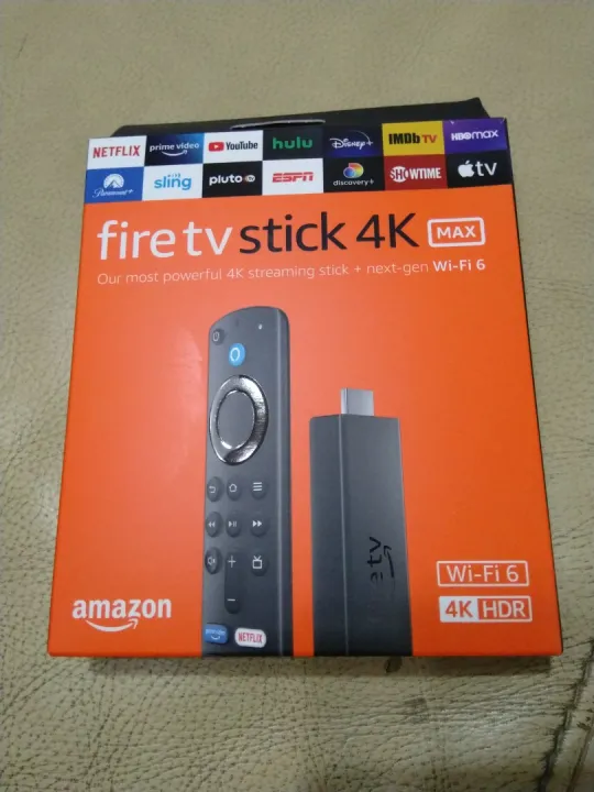 FireTV Stick 4K MAX, Streaming 4K con Wi-Fi 6