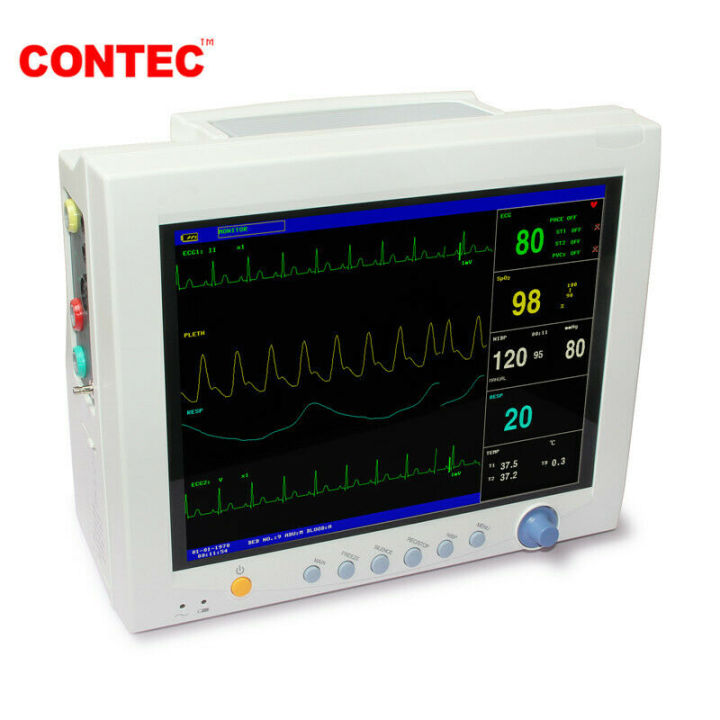 CONTEC CMS7000 ICU Vital Signs Patient Monitor Cardiac Multi-parameter ...