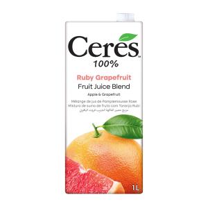 Ceres Ruby Grapefruit 100 Percent Fruit Juice Blend 1L
