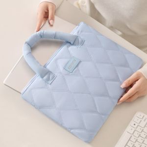 LOVELY HUT Soft Case Laptop Sleeve Cover Bag Korean Style Portable Notebook Sleeve Pouch Wear Resistant Sweet Computer Protective Case Girls/Lady/Women