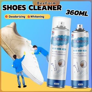 B.F. 360ml White Shoe Cleaner Spray Sole Whitening Shoe Sneaker Yellow Stain Remover for Shoes