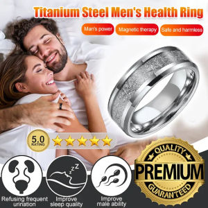 Rime Pattern Titanium Steel Ring Mens Ins Personality Trend Fashion Handsome Boys Ring Couple Ring Women Do Not Fade