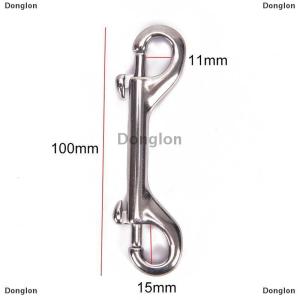 [COD] Donglon เหล็กกล้าไร้สนิมดำน้ำคู่สิ้นสุด Hook Snap Bolt Kit วาดอย่างรวดเร็ว