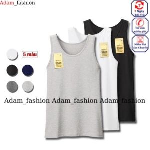 Áo lót ba lỗ nam chất liệu cotton mềm mại thoáng khí thấm hút mổ hôi tốt Adam_fashion