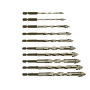 Titaniums Coated Carbides For Stone Glass Concrete Heavy Duty Serrated Eccentric Fast Clean Hole Drill