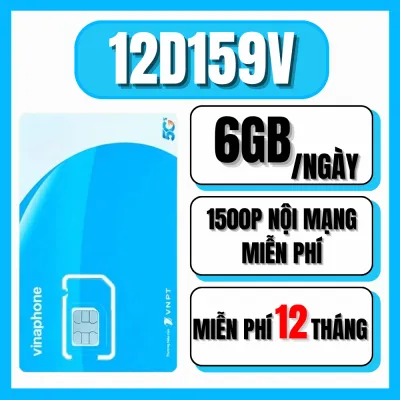 ( 17GB/NGÀY )SIM 5G VINAPHONE U1500 - 500GB MỖI THÁNG DATA TỐC ĐỘ CAO KHÔNG GIỚI HẠN TRUY CẬP . SÓNG VINAPHONE KHỎE 24/24 | D500 12FCLUB SODA 12D159V 12THAGA70N . FREESHIP - CHƯA KÍCH HOẠT.