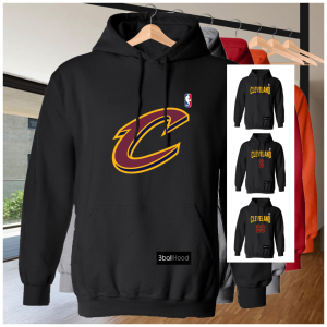 Cleveland CAVS LOGO Black Premium DTF Hoodie Jacket | Personalized Anime Band Basketball & Motorcycle Designs
