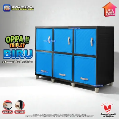 Lemari Jumbo Minimalis Clicks 4 Pintu Lemari Plastik Lemari Pakaian