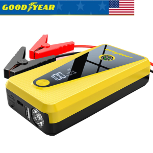 Bộ kích nổ kích bình ắc quy ô tô kiêm pin sạc dự phòng Goodyear GY-2626 - Hàng Chính Hãng (Bảo Hành 1 Năm)