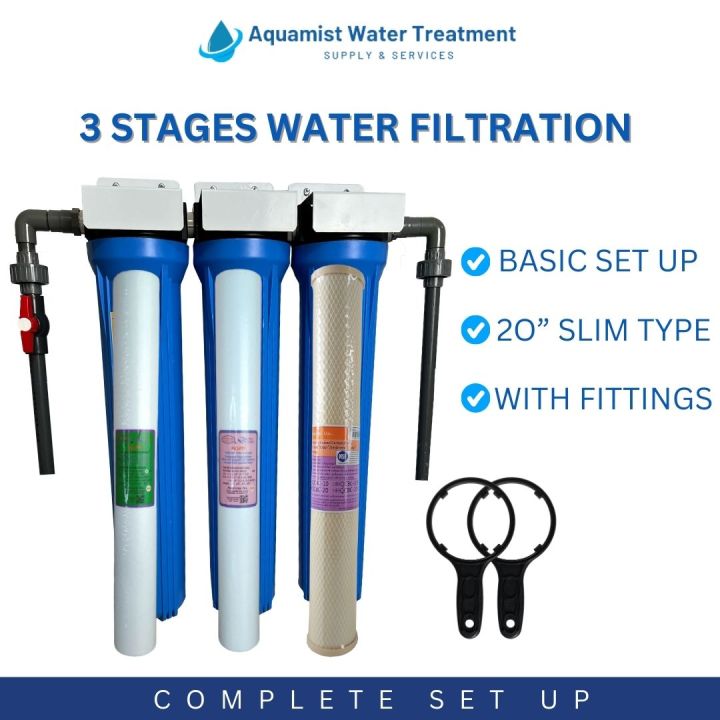 Water Filtration System 3 Stages 20