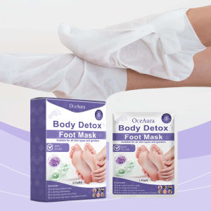 new Foot Mask (Boxed) - Gentle Cleansing Relieves Foot Discomfort Moisturizes & Enhances Skin Comfort for Dry Feet Free Shipping