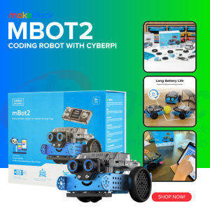 mBot2 / Neo (with CyberPi) – Coding Robot for Scratch Python Wi-Fi IoT AI Programming