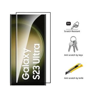 ฟิล์มกระจก กาวขอบ Samsung S20Plus S20Ultra S21Plus S21Ultra S22Ultra S23Ultra Note8 Note8 Note10 Note10Plus Note20Ultra กระจกเต็มจอ กาวขอบข้าง Temperedglass