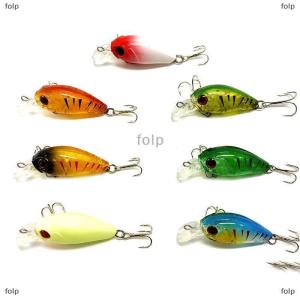 [COD] folp New Cá Chép Cá chép Thiết bị mini lure lure lure lure Rock Fat Man 4g5cm Mini lure Minnow Lure