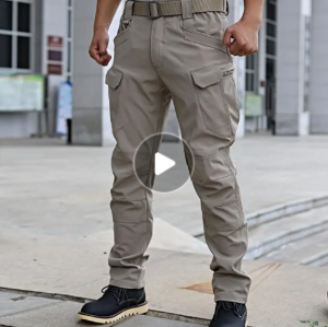 ZeroDis Plus Size Military Tactical Pants Cargo Pants Men Breathable SWAT Army Combat Trousers Work Joggers 500g Long Pants for Men Working Factory Seluar Poket Tepi Lelaki