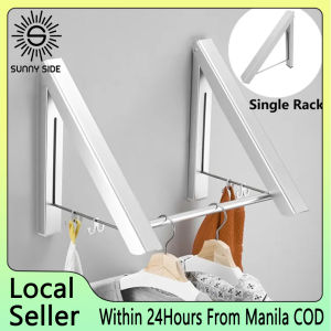 1Pc Multifunction Wall Mounted Clothes Home Storage Hanger Organizer Drying Rack Waterproof Hangers Storage Rack Home Space Saving Accessories