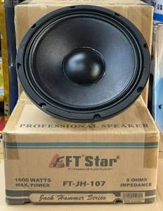 FT STAR FT-JH-107 MAX 1600W 10 Inches Jack Hammer Professional Instrumental Speaker(1pc)