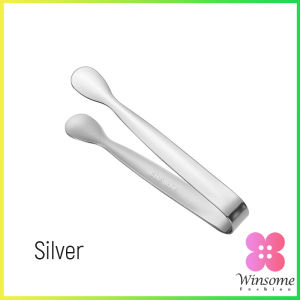 Winsome ที่คีบน้ําแข็ง สเตนเลส SizeMiNi คีบน้ําตาล ขนมหวาน ขนาดเล็กถนัดมือ  1ชิ้น พร้อมส่งในไทย Ice clip