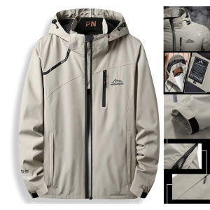 VUUG Áo Mưa Đi Bộ Đường Dài Không Thấm Nước Áo Mưa Ight Trọng Lượng Áo Khoác Áo Khoác Dụng Cụ Có Mũ Mùa Thu Thường Ngày Cho Nam Áo Khoác Chữ Màu Trơn