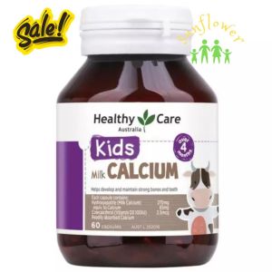 Kids Milk Calcium healthy care bổ sung canxi cho bé 60 viên của Úc
