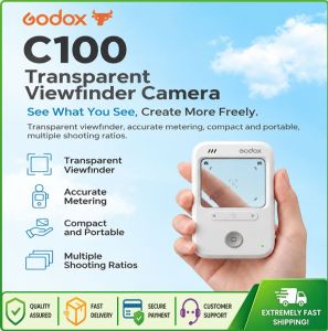 Godox C100 Transparent Viewfinder Camera Transparent Viewfinder Accurate Metering Compact and Portable Multiple Shooting Ratios