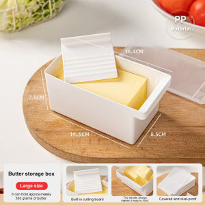 Butter Cutting Box Transparent Cheese Keeper Cutter Food Storage Kitchen Slicer Tray Container