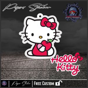 Gantungan Kunci Akrilik HELLO KITTY lucu code 01