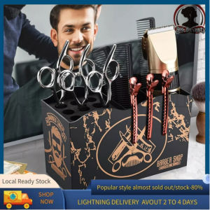 NANMEN Hot Organizer Barber Shop New Salon Styling Tool Comb Holder Storage Rack Hairdressing Tool Storage Box