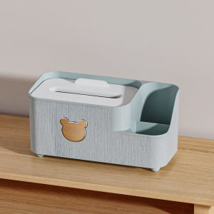 Inaso Kotak Tissue Rak Make Up Plastik Tempat Tisu Toilet Meja Kosmetik Storage Organizer Remote HSB636