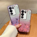 casing Vivo V29 5G glitter paper design beautiful butterfly pattern soft phone case vivo V29 5G phone cover. 