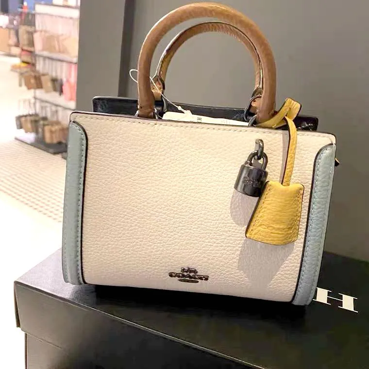 TAS Coach Micro Zoe Crossbody In Colorblock 1426 tas coach