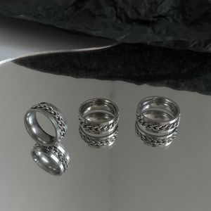 Vòng Tay Lắc Tay Nam Cuban Cao Cấp Vòng Tay Nam Nữ OT Streetwear Hiphop Màu Bạc Bản To Khóa Cài - Thép Titan Không Gỉ Beo Chan